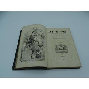 Streets Of Paris 2 Books Paris 1844