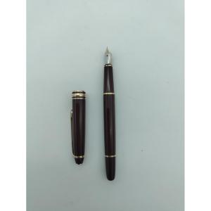 Meisterstuck Mont Blanc Gold Fountain Pen