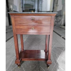 Mahogany Chiffonier Table Empire