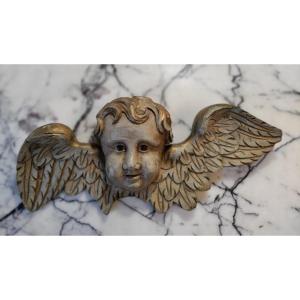 Winged Angel Head 18th