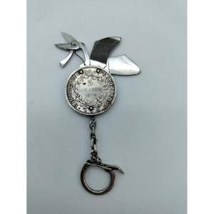 Silver Key Ring By Eloi Pernet