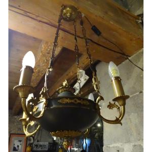 Empire Style 4-light Chandelier