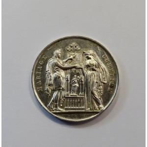 Silver Wedding Medal