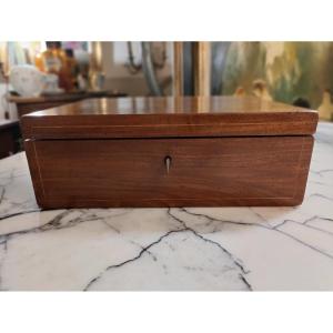 Large Walnut Box 19th