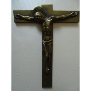 Hartmann Christ In Bronze Art Deco