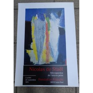 Nicolas De Staël Poster