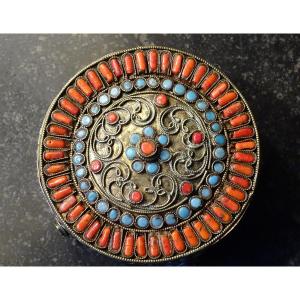 Tibetan Jewelry Box Mid-20th