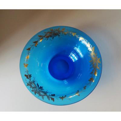 Blue Crystal Cup Napoleon III Period