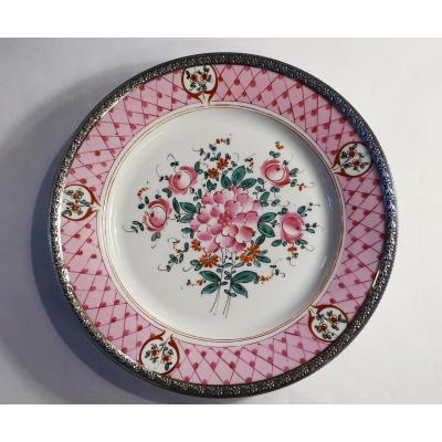 Large Plate Samson Epoque 19th