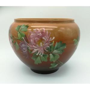 Cache_pot By Delphin Massier Late 19th/1900