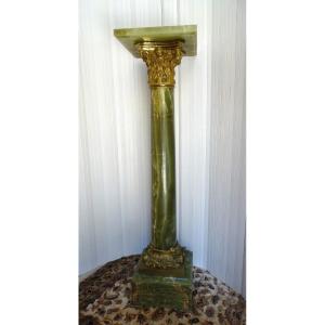 Column In Onyx And Gilt Bronze Napoleon III