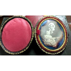 Daguerreotype In Its Original Case, 19th Century - Napoleon III