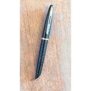 Fountain Pen, Waterman, Vintage - Lacquer And Gold Nib