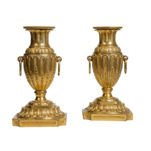 Pair Of Louis XVI Period Candlesticks