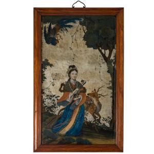 Fixed Under Glass, China, Late 18th Century