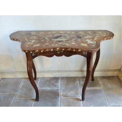 Console In Walnut Italy XVIIIth Century