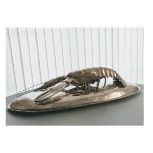 Franco Lapini Large Lobster Dish Length 69 Cm