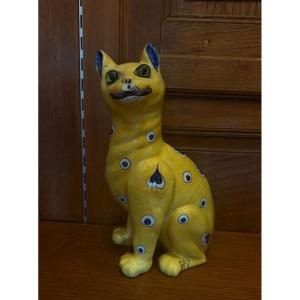 Earthenware Cat - Gallé Reinemer