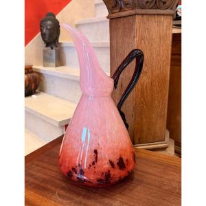 Schneider Pitcher French Glass