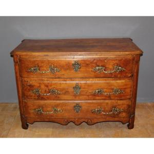 Louis XIV Commode With Domed Facade In Ash XVIII