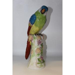 Porcelain Parrot In The Taste Of Meissen XX