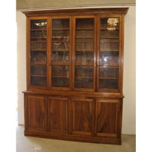 Walnut Bookcase Circa 1830
