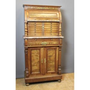 Late 19th Century Walnut Dentist's Cabinet