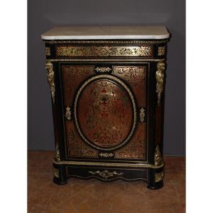 Napoleon III Boulle Marquetry Sideboard, 19th Century