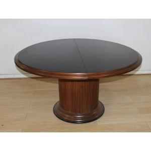 Art Deco Style Round Table By Grange Circa 1980