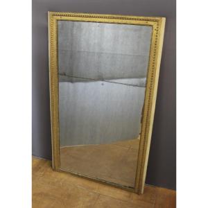 Important Louis XVI Mercury Mirror With Woodwork From The Early 19th Century