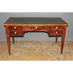 Restoration Desk In Mahogany, Early 19th Century
