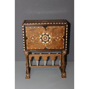 Syrian Marquetry Cabinet Circa 1900