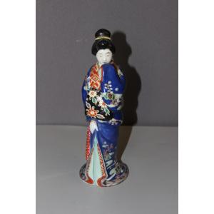 Statuette Of A Woman, Erotic Subject, Japan Circa 1900