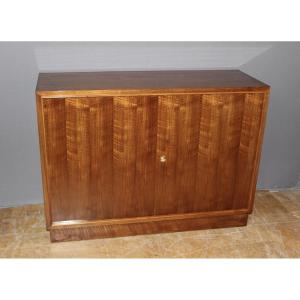 Art Deco Period Chest Of Drawers With Doors 