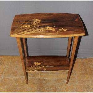 Art Nouveau Side Table By Gallé 