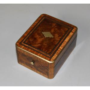 Napoleon III Marquetry Box, Late 19th Century