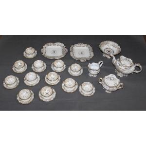 19th Century Paris Porcelain Coffee Or Tea Service