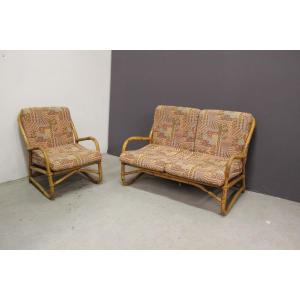 Rattan Garden Furniture Circa 1970