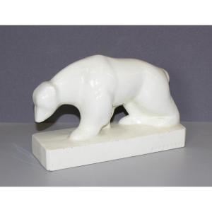 Crackle Bear By Geo Condé , Art Deco