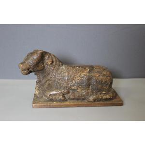 Sacred Cow In Carved Wood, India XIX