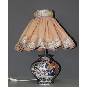 19th Century Imari Vase Mounted As A Lamp