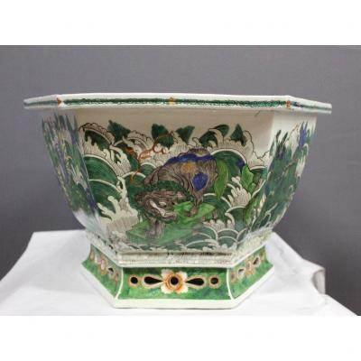 Sanson Porcelain Cache Pot XX