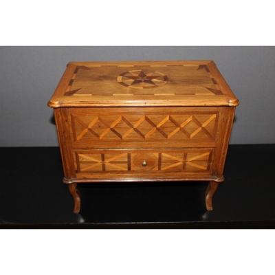 XVIII Master Commode In Marquetry