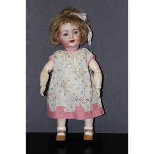 Doll, Baby Character, Simon And Halbig Porcelain Head Number 126