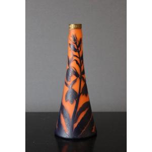 Glass Paste Vase By Richard Circa 1920