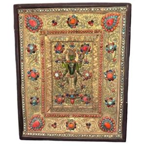 Votive Plate Nepal 19th Century