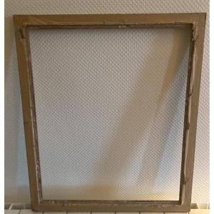 Louis-philippe Frame In Golden Wood / Glass