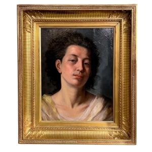 Portrait Of A Man, "circle Of" Hippolyte Flandrin (1809-1864)