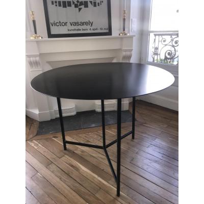 Metal Pedestal Table