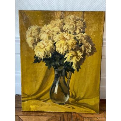 F. Guilermin 1878-1947 Lyonnaise Painting